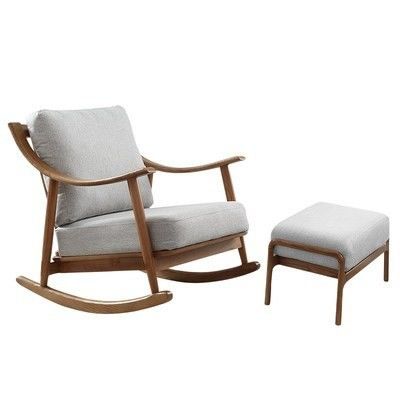 Emballage du courrier Meubles en bois Canapé à bascule Chaise pour la maison et le bureau en Europe du Nord Design de style