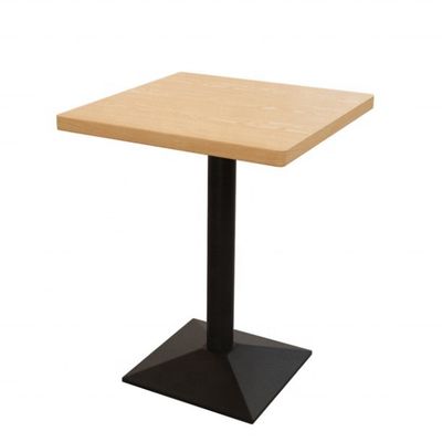 Table à manger et chaises rondes en bois massif pour le thé au lait Boutique de négociation Café restaurant occidental Fast Food Snack Bar