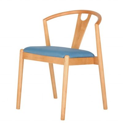 Emballage du courrier N Chaises à manger avec siège coussin dans un design moderne empilable de professionnel