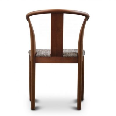 Vintage meubles de café en bois massif Dining Wishbone Chaise avec coussin et acajou Finition garantie de deux ans