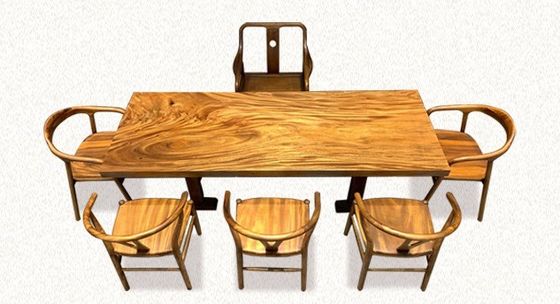 Y Chaise à manger en bois massif spécifique au restaurant avec peinture NC/PU et design Wishbone