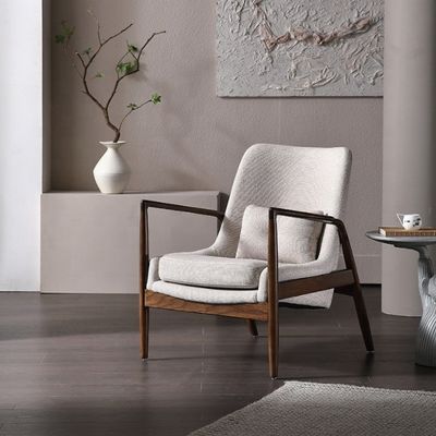 Meubles de salon rembourrés en bois fauteuil de salon moderne OEM Oui