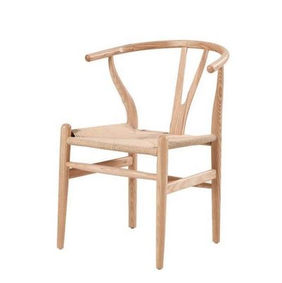 Cadre en bois massif repos de bras de loisirs Chaises à manger en design moderne pour les meubles de chambre et de salon