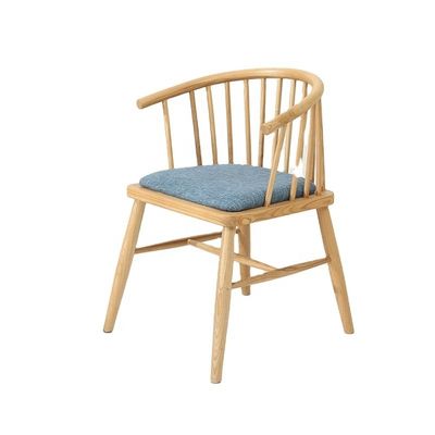 Meubles de salle à manger de design moderne dossier appuie-bras Chaise à manger en bois dans un design élégant