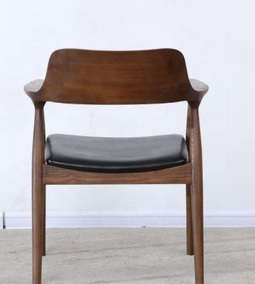 Meubles de salle à manger Retour de bras Repose-bras Chaise à manger en bois pour le style moderne de luxe