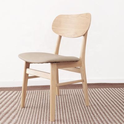 Chaise de salle à manger en bois de luxe de style moderne pour la salle à manger