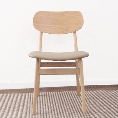 Chaise de salle à manger en bois de luxe de style moderne pour la salle à manger