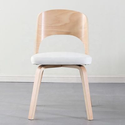 Design classique Restaurant moderne Chaise à manger en cuir en PU pour salon dans les meubles de salle à manger