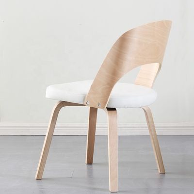 Design classique Restaurant moderne Chaise à manger en cuir en PU pour salon dans les meubles de salle à manger