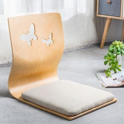Le fauteuil Tatami sans jambes en bois est l'ajout parfait à votre banquet ou à votre salle à manger.