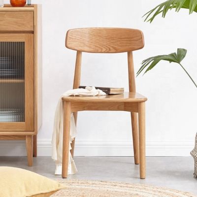 Chaise de salle à manger pour restaurant en bois massif pour chaise de restaurant en bois massif