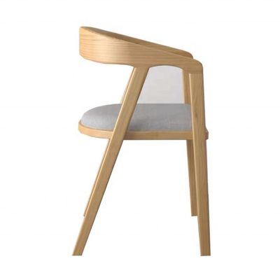 Deux ans de garantie Chaise en bois avec accoudoir Pour la salle à manger
