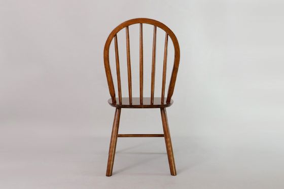 Chaise de salle à manger moderne nordique avec dossier et cadre en bois massif en NC/PU finition de peinture