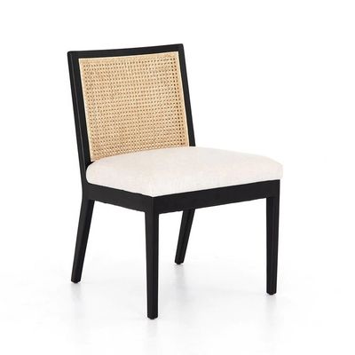 Meilleur style français Rattan Back Massif bois de chêne ancienne chaise à manger style de design moderne pour spécifique