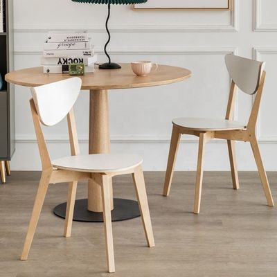 Limite de poids de 400 kg Chaise à manger en bois pour meubles de restaurant en bois massif moderne
