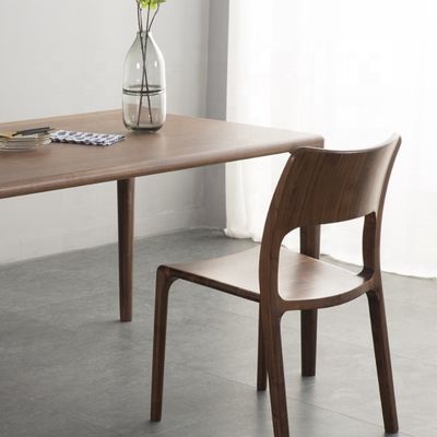 Assise en bois de luxe à hauteur réglable Assise simple Concise Dining Assise à manger en bois massif pour un siège confortable
