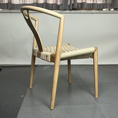 Chaise de salle à manger en bois avec hauteur réglable et emballage du courrier