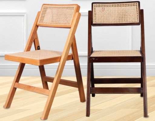 Des chaises de jardin en rotin pliables pour l' extérieur pour des sièges confortables