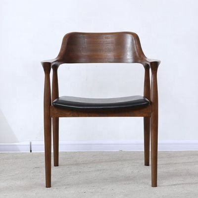 Chaise de salle à manger spécifique Emballage du courrier Y bras créatif de salle à manger Chaise en bois de style moderne Diner Restaurant et café