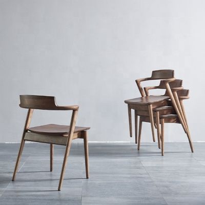 Chaise de salle à manger spécifique Chaises en bois massif de noyer pour restaurant par Tianjin Lulu Meubles de salle à manger