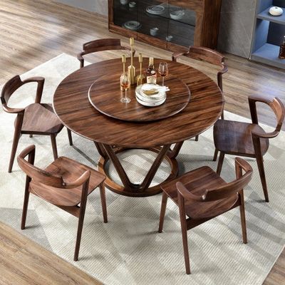 Chaise de salle à manger spécifique Chaises en bois massif de noyer pour restaurant par Tianjin Lulu Meubles de salle à manger