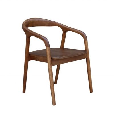 Chaise de salle à manger en bois massif de luxe ancienne Chaise en bois pour salle à manger Restaurant Café Hôtel