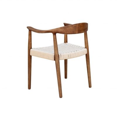 Chaise de salle à manger en bois massif de luxe ancienne Chaise en bois pour salle à manger Restaurant Café Hôtel