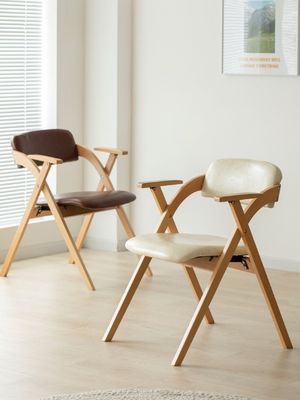 Chaise en bois pliable rembourrée Le choix idéal pour une expérience de restauration moderne