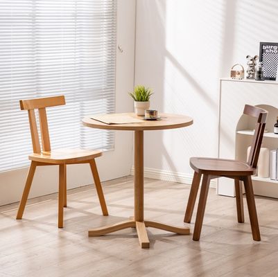 Meubles de restaurant Chaise en bois durable avec un design moderne en bois de hêtre