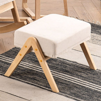 Fourniture directe de chaise bascule en bois de style nordique chaise bascule en bois massif pour meubles de salon et spéciaux