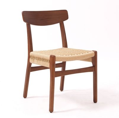 Chaise à manger en bois massif pour hôtel restaurant W50*D50*H77 cm