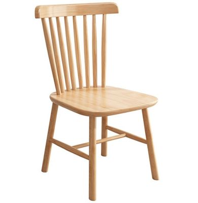 Chaise à manger en bois massif moderne pour le restaurant Windsor