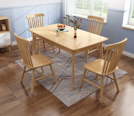 Chaise à manger en bois massif moderne pour le restaurant Windsor