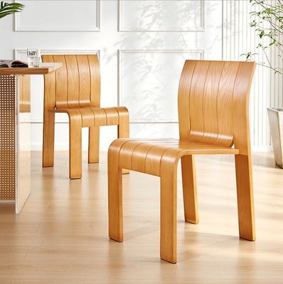 Chaise de salle à manger en bois massif pour événements adaptée à divers événements