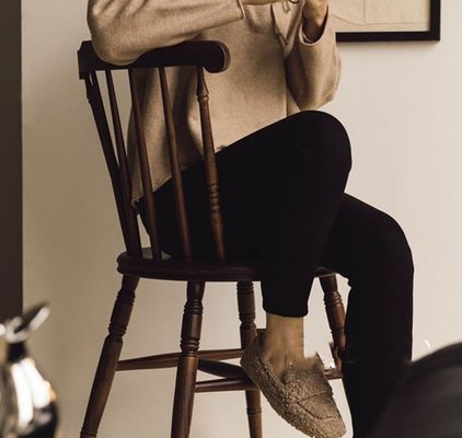 Restaurant Hôtel cadre en bois massif chaise à manger naturelle Windsor avec finition laquée