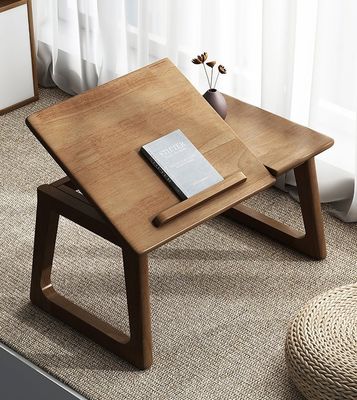 Personnaliser la table de côté en bois pour l'apprentissage et les meubles de salon sans plié dans la couleur naturelle