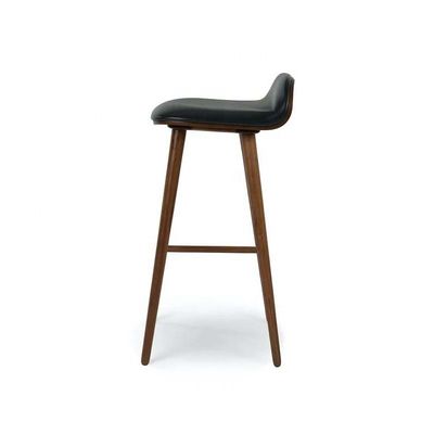 Pas de tabouret à bar en bois modernes pliable pour la cuisine et la salle à manger sans pliage