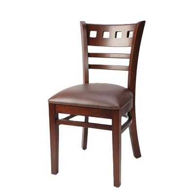 50 pièces d'escalier de restaurant en bois chaise arrière style moderne chaise à manger personnalisée nature personnalisation meubles commerciaux