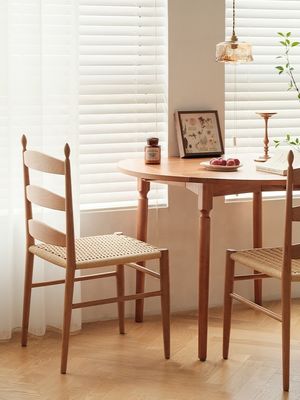 Chaise en bois moderne nordique pour les entreprises de restauration Chaise à manger en bois massif