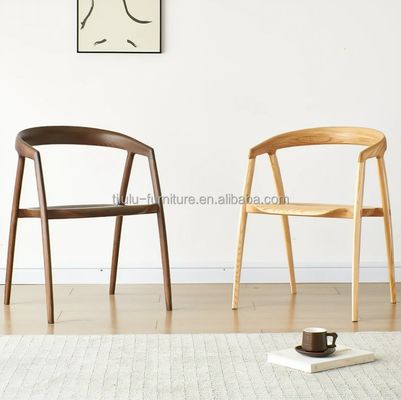 Banquet hôtel restaurant ou maison Chaise de salle à manger en bois avec design moderne et monoplace