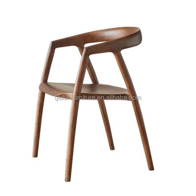 Accueil Meubles de luxe Chaise de salle à manger moderne avec cadre en bois massif et design à un siège