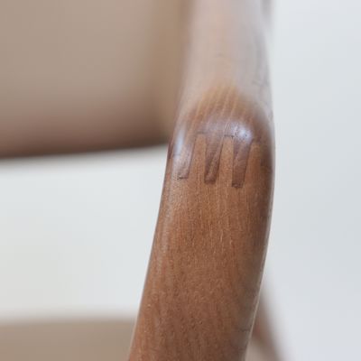 2023 Design Moderne en bois massif en PU en cuir salle à manger Restaurant Chaise pour meubles de maison Général NON Plié