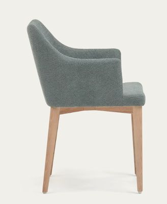 Meubles d'hôtel et de restaurant Couleur naturelle Tapisseries en bois massif Chaises à manger