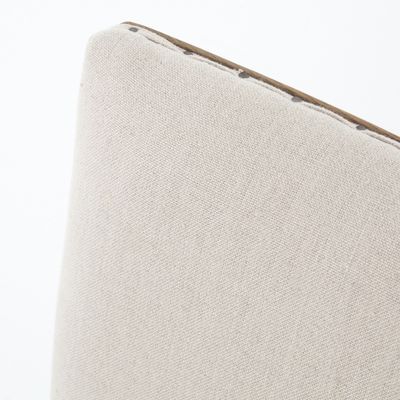 Restaurant Hôtel Chaise à manger en bois massif avec finition en nitrolacque et revêtement en tissu moderne