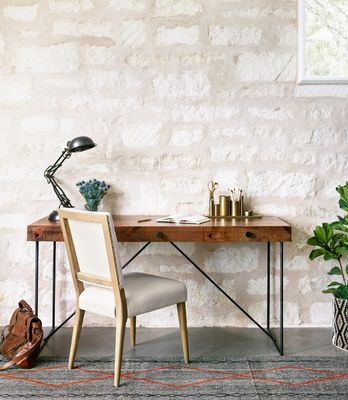 Restaurant Hôtel Chaise à manger en bois massif avec finition en nitrolacque et revêtement en tissu moderne