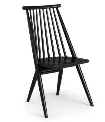 Meubles de salle à manger en bois massif en bois manger Chaise Windsor W54.6*D50*H96.5CM et design élégant