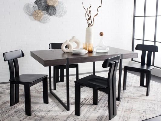 Chaise à manger en bois massif Vintage meubles à dos haut pour la collection de maison moderne