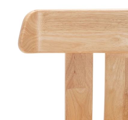 Chaise à manger en bois massif Vintage meubles à dos haut pour la collection de maison moderne