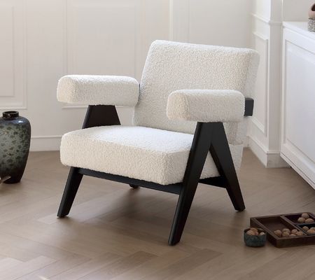 LL-C26 Chaise de loisirs en bois pour le salon W69*D72*H74 cm