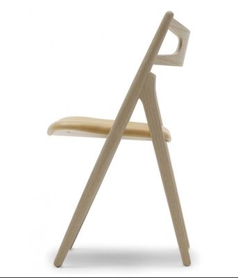 LL-C28 Chaise en bois tapissée nordique pour salle à manger